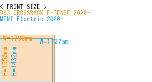 #DS3 CROSSBACK E-TENSE 2020- + MINI Electric 2020-